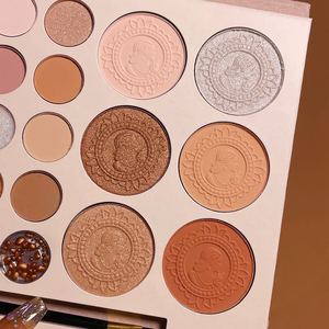 プロ仕様オールインワン26色プレスミネラルピグメントパレット 防水マットメタリックシェードアイシャドウ フェイスメイクアップ用 - Product Image 4