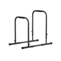 Gymnastique épaissie réglable barre parallèle de traction entraînement de levage Fitness Dip Station pour l'entraînement à domicile