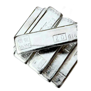 99.995% lingots métalliques d'indium pour écrans planaires Batterie et optique électronique Matériau métallique de haute pureté - Product Image 1