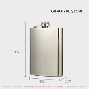 Bộ bình rượu cá nhân 2 4 6 8oz, bình đựng rượu mạnh, rượu whisky, rượu vang, chai rượu di động, hộp quà tặng bỏ túi, làm bằng thép không gỉ - Product Image 4