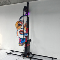 Impresora de Pared 3D para Interiores y Exteriores, Impresora UV, Máquina de Impresión de Murales, Impresora de Inyección de Tinta Automática para Murales