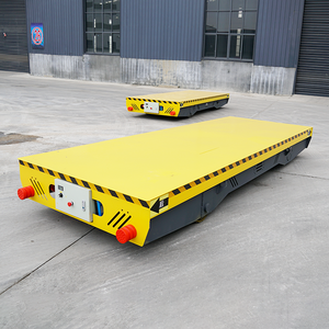 Nuevo Carro de Transferencia Eléctrico de <span class=keywords><strong>20</strong></span> Toneladas, Carro de Transporte de Materiales Pesados con Batería, Sin Rieles, con Control Remoto Inalámbrico - Product Image 3