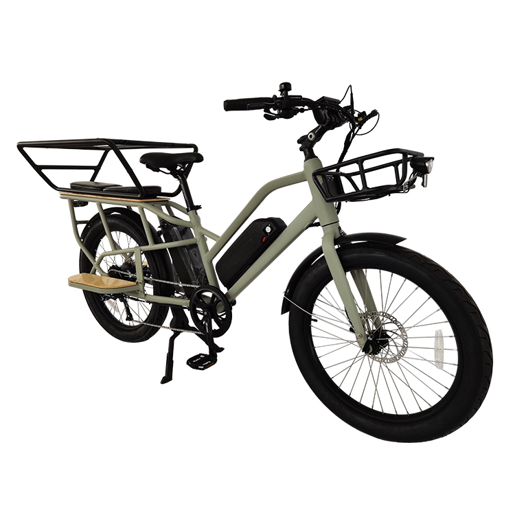 Nieuwe Directe Aluminium Elektrische Ebike Voor Levering Bakfiets 500W Bakfiets Elektrische Handel