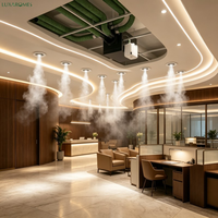 Diffuseur d'aromathérapie multi-buses LUXAROMES XF5000, système de diffusion de parfum 5000 ml, 800 m³/h, contrôle via application Wi-Fi pour bureaux et bâtiments, utilisation OEM B2B