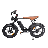 Bicicleta Eléctrica Elektro Velosiped de 20'' 48V 500W con Batería de Litio, Cuadro de Aleación de Aluminio, 7 Velocidades para Mujer