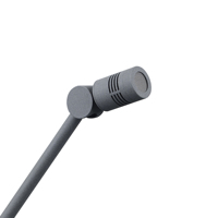 Microphone de conférence professionnel à condensateur cardioïde avec construction métallique, alimentation fantôme 48V, micro filaire XLR