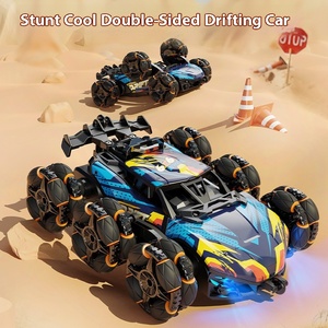 Bán buôn <span class=keywords><strong>2.4</strong></span> <span class=keywords><strong>GHz</strong></span> 4WD off-road <span class=keywords><strong>RC</strong></span> xe ô tô 6-bánh Xe Xe tải với ánh sáng phun điều khiển từ xa 360 Flips leo khả năng - Product Image 5