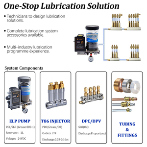 Tự động bôi trơn mỡ bơm 24V Kit 1L tự động mỡ bôi trơn hệ thống với công tắc áp suất - Product Image 2