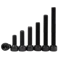Vis à six pans creux et écrous DIN912 M8 -M14, vis à six pans creux noires