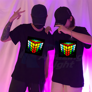 Đảng âm thanh kích hoạt Equalizer ánh sáng lên EL bảng điều khiển cho T-Shirt - Product Image 4