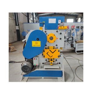 Iron Worker Hydraulic <b>Press</b> <b>Brake</b> Machine Combined Punching and Shearing Machine Blades Steel Cutting Metal Bending Machine - Product Image 4