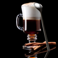Vente en gros de gobelets en verre transparent à double paroi de haute qualité, personnalisés, 275 ml, style contemporain, pour bar et fêtes