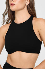 Nouveau soutien-gorge de sport léger et à séchage rapide pour femme, avec logo ajouré sur le devant, bretelles fixes et coussinets amovibles pour la course à pied - Product Image 5