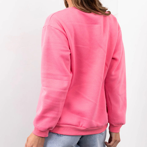 Felpe e felpe da <span class=keywords><strong>donna</strong></span> in cotone con cappuccio e <span class=keywords><strong>felpa</strong></span> da <span class=keywords><strong>donna</strong></span> personalizzate all'ingrosso con stampa paillettes a manica lunga - Product Image 5