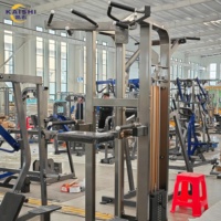 Máquina de Dominadas Asistidas con Peso Kaishi, Equipo de Fuerza para la Parte Superior del Cuerpo de Grado Comercial para Gimnasios