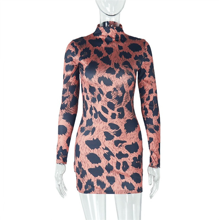 Women Leopard Print 2025 Spring Hipster Fashion Full Sleeve