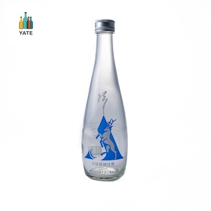 Venta caliente al por mayor nuevo producto pedernal agua mineral <span class=keywords><strong>Soda</strong></span> agua jugo botellas de vidrio en 330ml 500ml 750ml precio de fábrica - Product Image 1