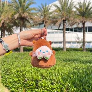 Llavero de Peluche de Capibara Abeja al por Mayor, Juguete de Peluche, Lindo Colgante para Bolsa, Juguetes de Peluche de Animales para <span class=keywords><strong>Niñas</strong></span>, de Personajes/<span class=keywords><strong>Dibujos</strong></span> Animados - Product Image 2