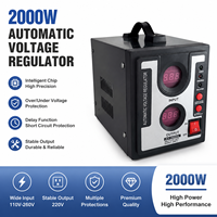 Régulateur de tension automatique 110V-260V CA, stabilisateur de tension 220V AVR, protection contre les surtensions et les sous-tensions