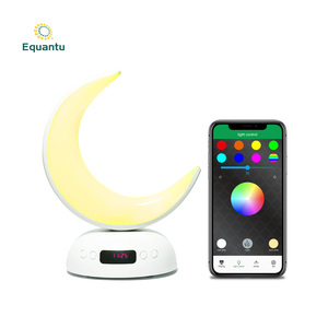 Hot Sale Islamic Galaxy Moon Lamp Quran Player RGB Colorful Lights Speaker Remote Touch Control Gift Set for White Muslim Prayer - Product Image 4