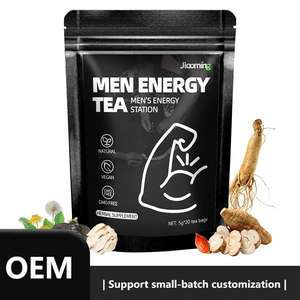 ชาสมุนไพรผสมโสมสำหรับผู้ชาย เพิ่มพลังงานและเสริมสมรรถภาพทางเพศ พร้อมสูตรบำรุงไต บรรจุกล่อง (5 กรัม*20 ซอง) - Product Image 5