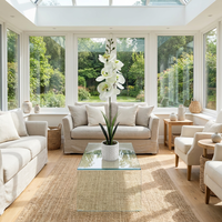 Orchidée Artificielle Haut de Gamme Effet Naturel, Meilleure Vente, Décoration Intérieure, Mariage, Pâques, Hôtel