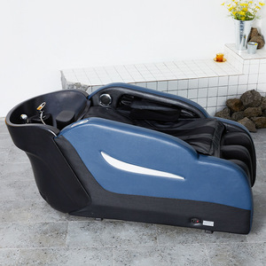 Modern Salon <b>Electric</b> Head Spa Hair Washing Chair Luxury 4D Full Body Massage <b>Electric</b> Shampoo Bed with Light and <b>Steamer</b> - Product Image 4