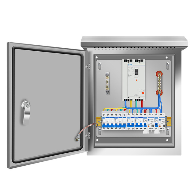 Customized Complete Distribution Box MCCB LE 4P 100A Switch 415V 8KV Electrical Circuit Breaker Distribution Box