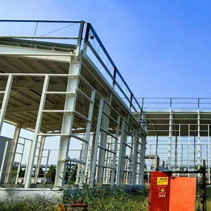 Staalconstructie Fabriek Staalstructuur Logistiek Magazijn H Balk Fabriek Werkplaats Gebouw - Product Image 3