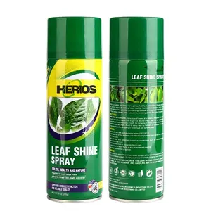 Home Plant Gardening Leaf Shine Polish Aerosol Spray Foliage Care Product