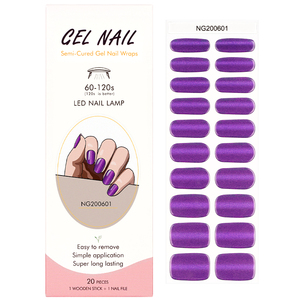 Autocollants pour <span class=keywords><strong>ongles</strong></span> en gel UV longue durée, imperméables, bandes de vernis personnalisées, bandes de gel <span class=keywords><strong>semi</strong></span>-durcies pour <span class=keywords><strong>ongles</strong></span> - Product Image 3