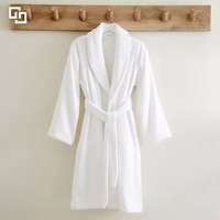 Peignoirs de Bain Unisexe de Luxe en 100 % Coton, Éponges Haut de Gamme Élégantes pour Hôtels et Spas, Personnalisables avec Logo, Vente en Gros pour Adultes