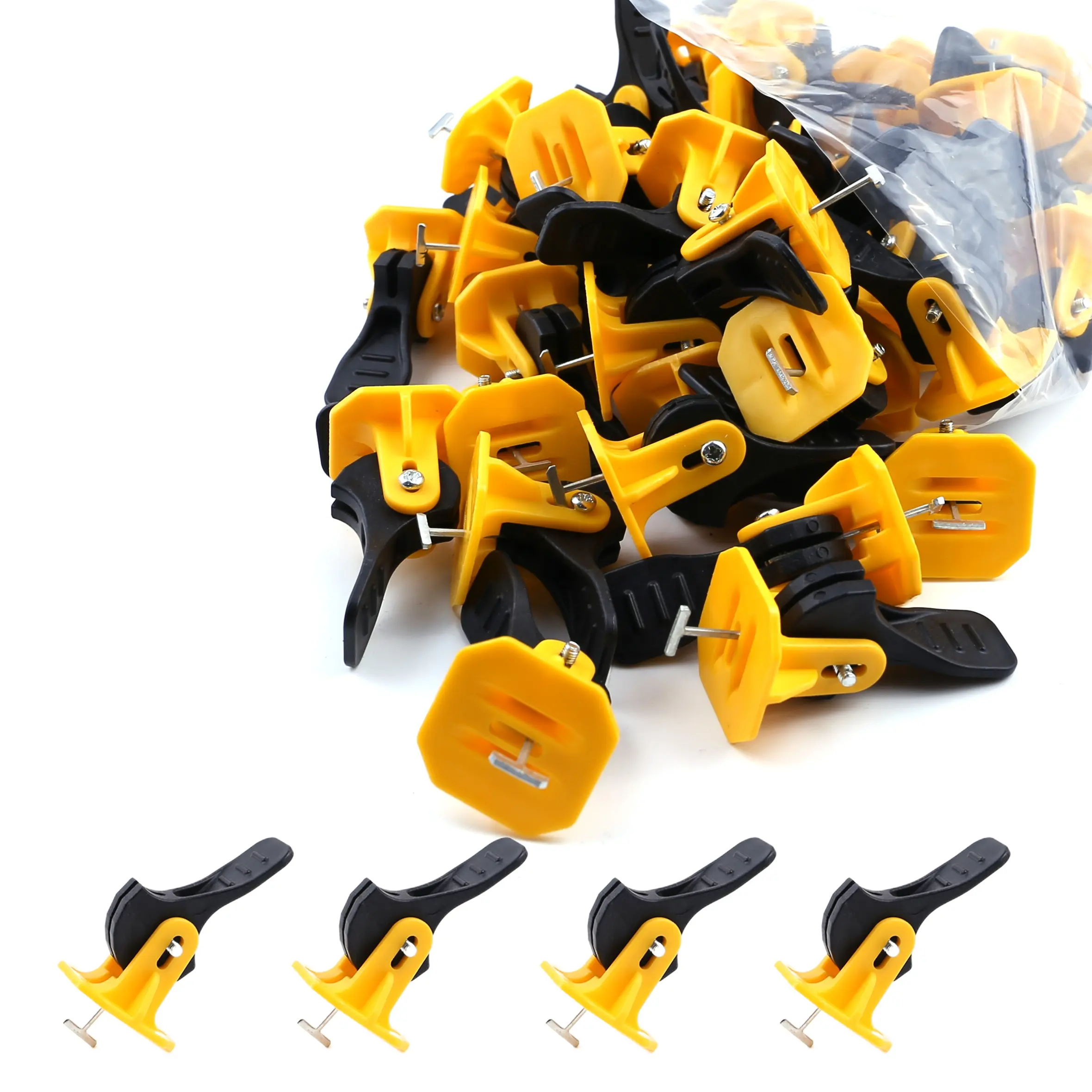 1.5mm Flat Wall Floor Construction Positioning Artifacts Tile Leveler Locator Spacers Adjuster Tool Tile Leveling System Clips