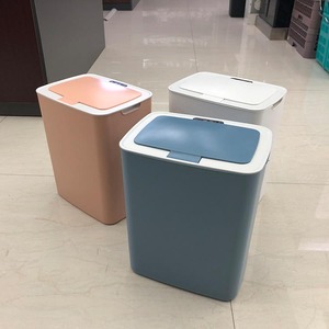 White Shop Thùng Rác Thông Minh Tiện Dụng Cho Nhà Bếp Khách Sạn Thùng Rác Thùng Rác Thùng Rác Cảm Biến Nhựa Nhà Vệ Sinh Phòng Tắm Thùng Rác Tự Động - Product Image 6