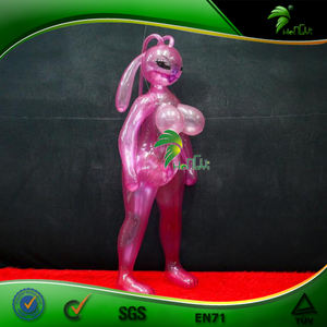 Transparante Opblaasbare Bunny Anime Pop Stripfiguur Opblaasbare Konijn Sexy Man Love Pop - Product Image 3
