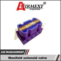 AIRMEXT/SN X5 V3 (Violet)/Système de suspension pneumatique de qualité supérieure, système de contrôle électronique/contrôleur pour tout modèle de voiture