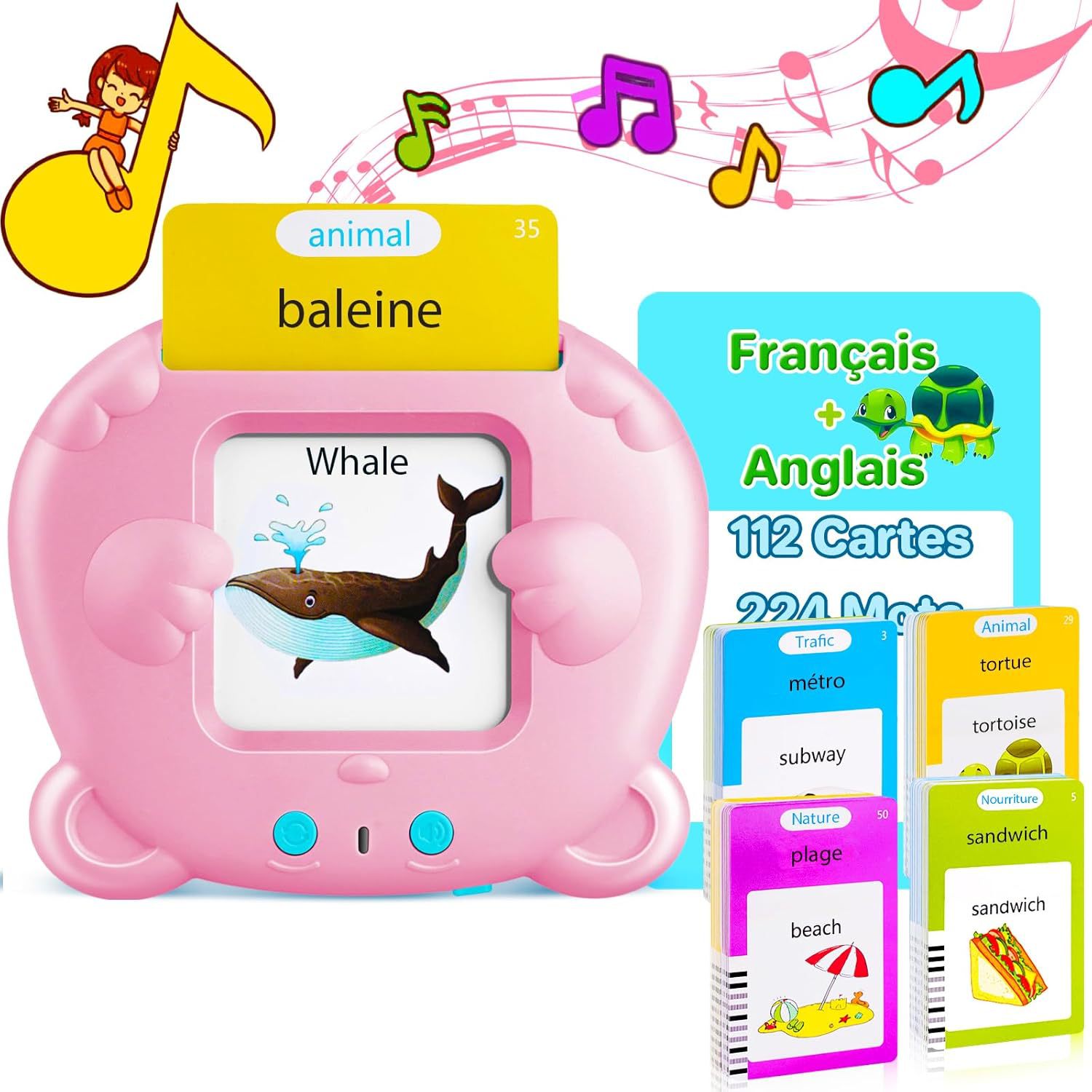 Orso Rosa [112 Carte 224 Contenuti] Spagnolo + Inglese