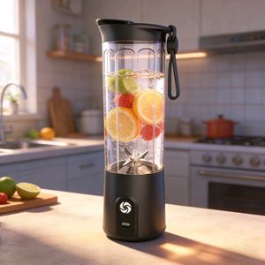 Mixeur-presse-agrumes portable pour la maison, rechargeable par USB, mini mixeur électrique à fruits haute puissance, livraison gratuite - Product Image 1