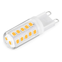 Remplacer l'ampoule halogène AC120V AC230V le meilleur variateur 0-100% 3W SMD2835 * 32 pièces lumière led g9