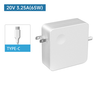 Cargador de Laptop Tipo-C de 20V 3.25A 65W Compatible con Laptops HUAWEI y XIAOMI, Adaptador de Corriente CA de Carga Rápida - Product Image 4
