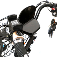 Scooter électrique léger pour trajets urbains, moteur sans balais, batterie au lithium, trottinette électrique pour adultes