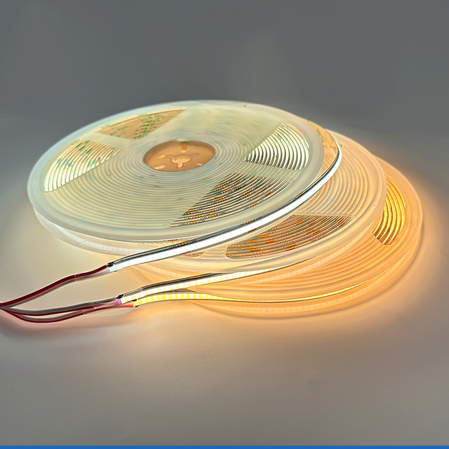 High Lumen COB LED Strip Light Flexible Bright Decorative Lighting Dc12v 24v 6000k 3000k 4000k Linear Light
