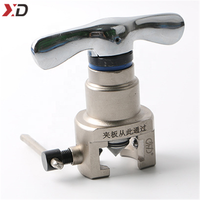 Outils de réfrigération CT-810 Ensemble d'outils de sertissage double pour tuyaux en cuivre