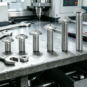 Anti Rust Galvanized ISO Round Bolt Vietnam Automated Plant Hex <b>Socket</b> <b>Screw</b> Export Across Fifty Plus Global Nations - Product Image 1