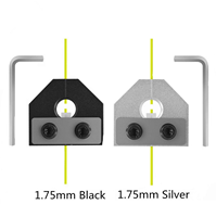 Conector de Filamento para Impresora 3D, Sensor de 1.75mm PLA ABS, Bloque de Aluminio para Ender 3 Pro SKR, Nuevo