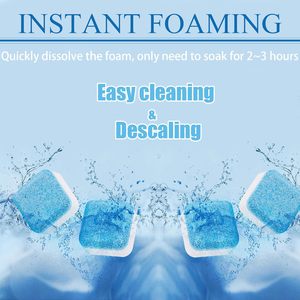20 Paquetes de Tabletas Limpiadoras y Desincrustantes Sólidas <span class=keywords><strong>para</strong></span> Lavadoras HE de Carga Frontal y Superior, Uso en Baño y Cocina, Limpieza Profunda Triple - Product Image 3