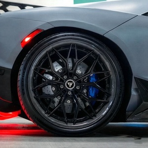 Rines Forjados de Fibra de Carbono FHJ, Diseño Cóncavo Profundo, 18-22 Pulgadas, 5x114.3, 5x112, 5x120 para Audi Q5, Q7, Q8, SQ8, A4, A5, A6, A7, A8, Golf, Seat León - Product Image 1