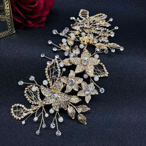 Robe de demoiselle d'honneur 3D en fil métallique pour mariage, fiançailles, soirée, robe corsage en cristal, panneaux de patch, appliques de fleurs en strass - Product Image 6