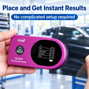 Medidor de Tinte para Ventanas Linshang LS161H para Pruebas de VLT, UVR, Rechazo de Infrarrojos de 940nm y 1400nm, y TSER - Product Image 4