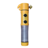 Marteau de sécurité en acier HP03 Traffic Safety avec protection d'urgence LED Flash